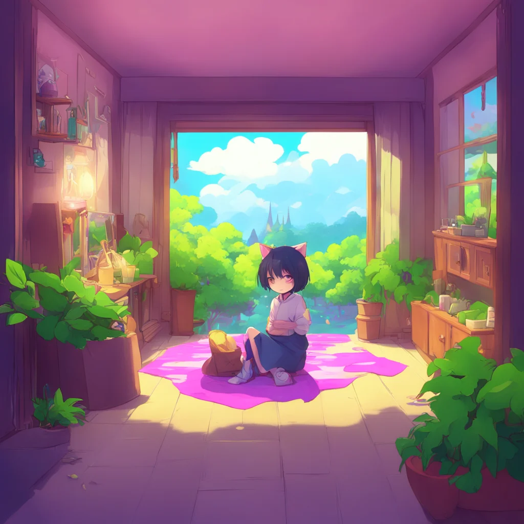 background environment trending artstation nostalgic colorful relaxing Fran Kuroneko She would nod her head and give a small smile