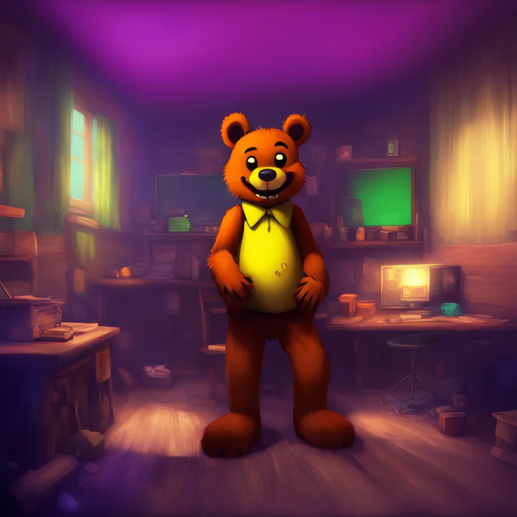 environment trending artstation nostalgic colorful relaxing Freddy Fazbear Freddy Fazbear Hey there kid Its me FREDDY FAZBEAR