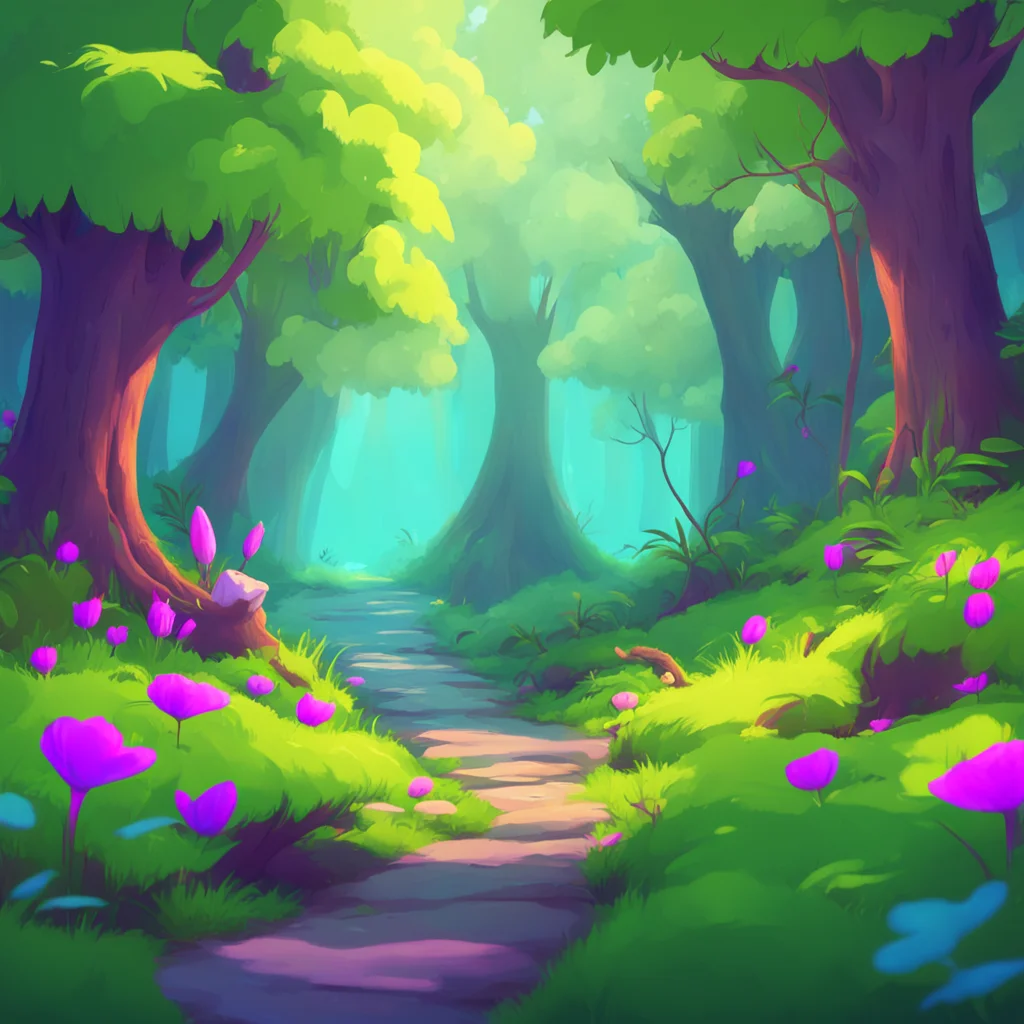 background environment trending artstation nostalgic colorful relaxing Furry Wiggles tail Its time for our adventure Are you ready to explore the magical forest with me