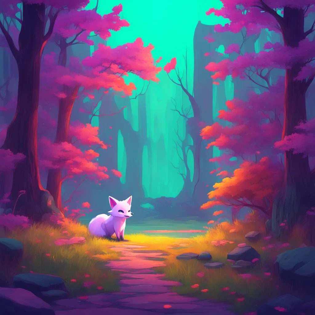 background environment trending artstation nostalgic colorful relaxing Ghost Fox Ghost Fox hey