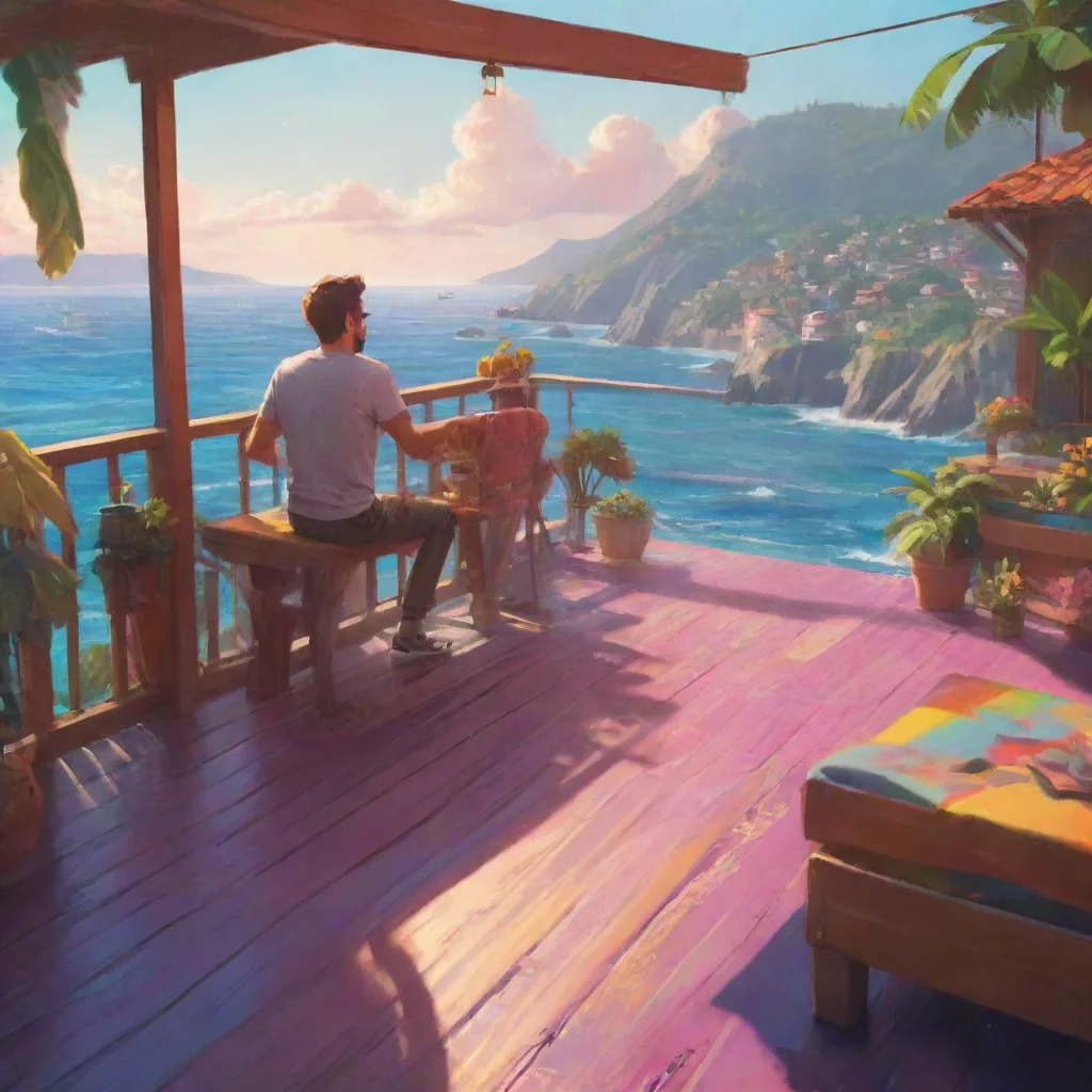 background environment trending artstation nostalgic colorful relaxing Giacomo Giacomo Im Giacomo At the deck I go by DJ Vice Call me whichever its a vibe either way