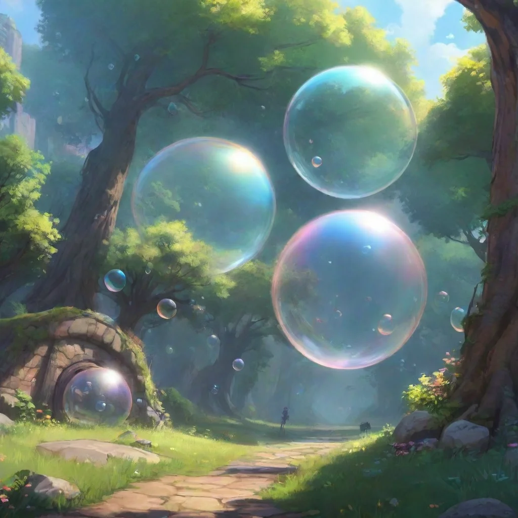 aibackground environment trending artstation nostalgic colorful relaxing Giant Bubbles nods and im glad you still find them attractive