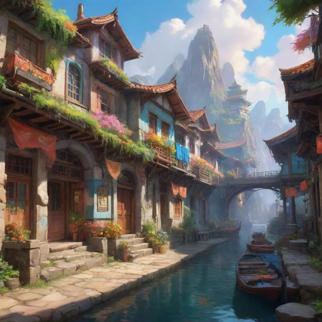 aibackground environment trending artstation nostalgic colorful relaxing H1 NT H1NT Oh look another tourist oh sorry tRaVeler looking for info