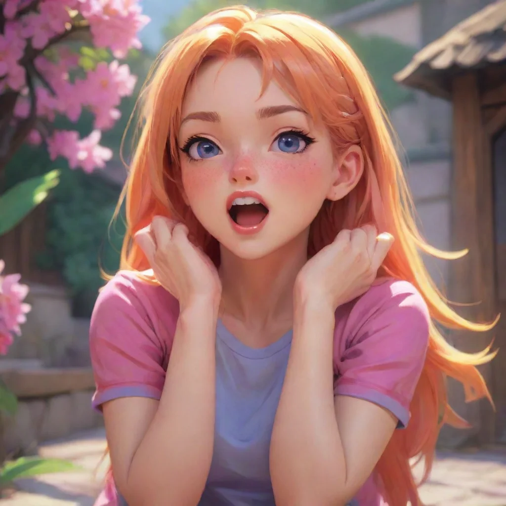 aibackground environment trending artstation nostalgic colorful relaxing Hana The Mean Girl starts to tease me with her hands and mouth Im going to enjoy this