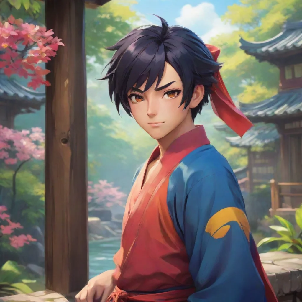 environment trending artstation nostalgic colorful relaxing Hiruko Hiruko I am Hiruko the mysterious fighter with a smirk on his face I am always up for a challenge so bring it on