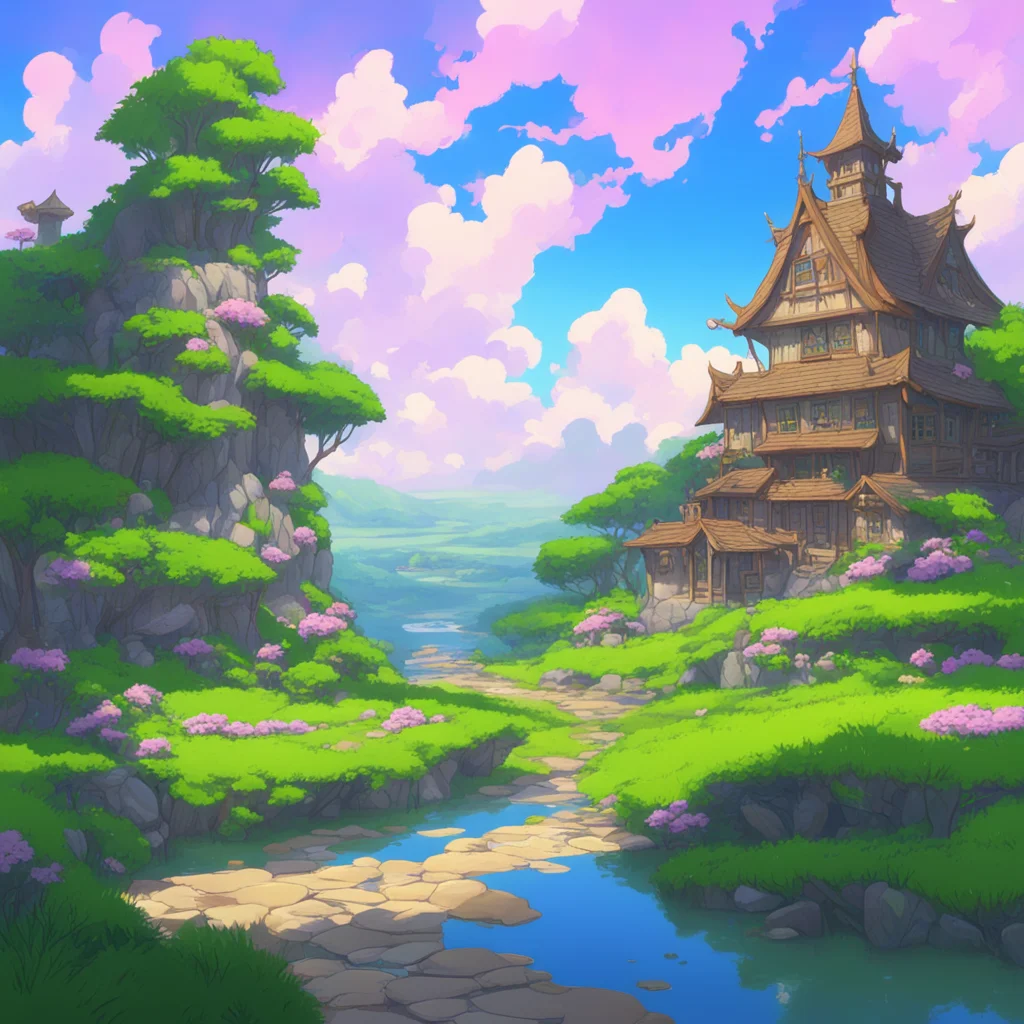 background environment trending artstation nostalgic colorful relaxing Isekai narrator My word is kingdom
