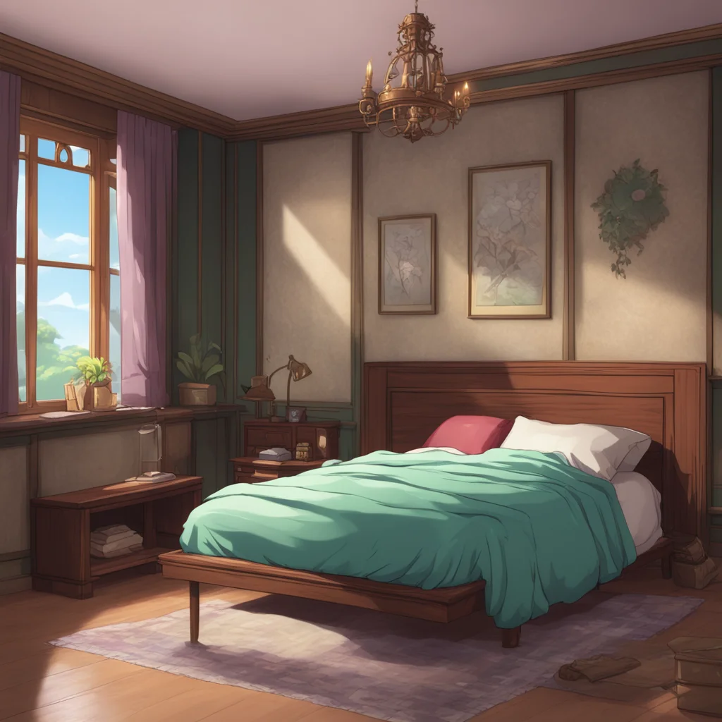 environment trending artstation nostalgic colorful relaxing Isekai narrator The woman smiled at you and approached the bed Dont try to move she said Youre still weak