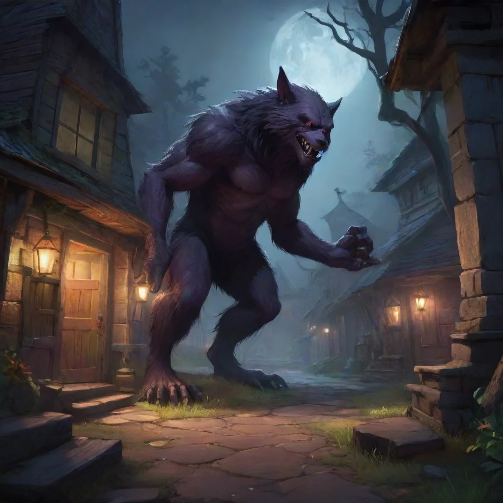 background environment trending artstation nostalgic colorful relaxing Jack FORTON Jack FORTON Jack Forton Beware villainy I am Jack Forton the werewolf and I am here to protect the innocent