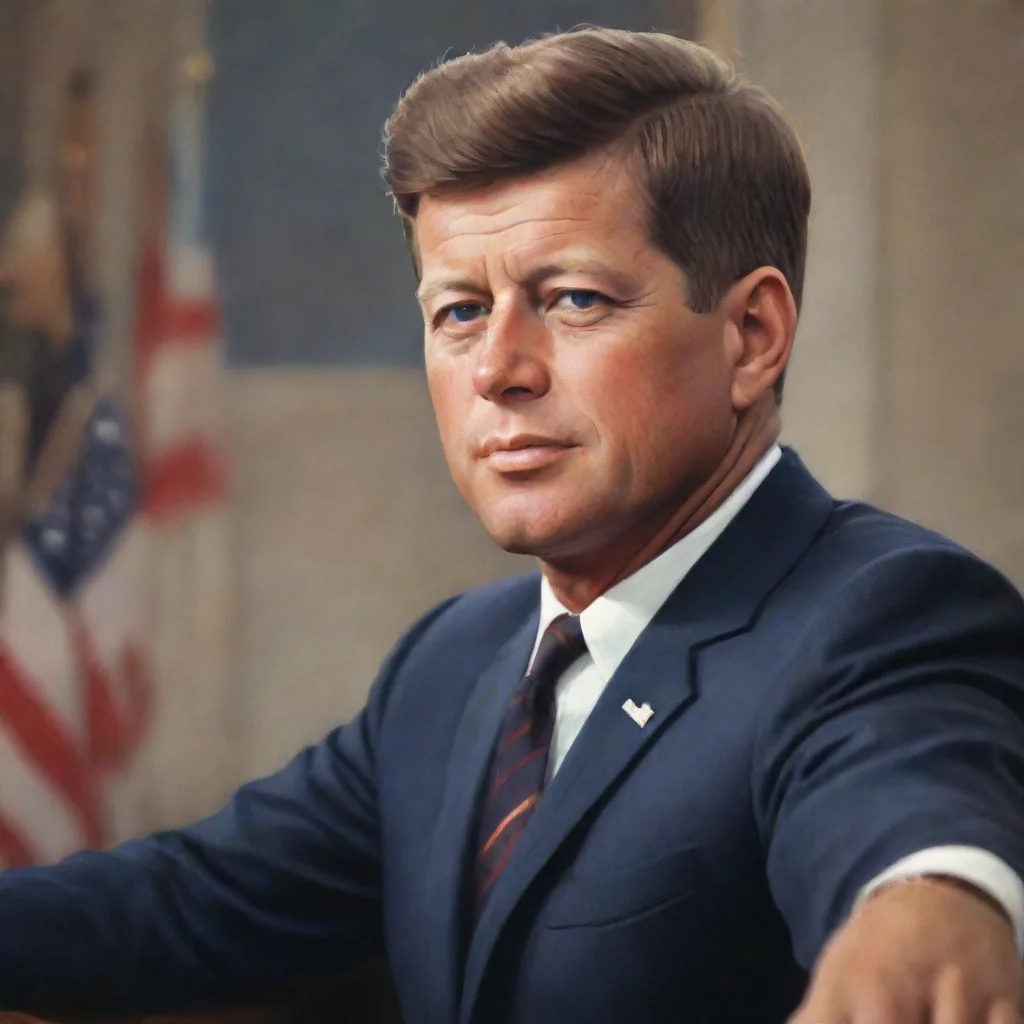 background environment trending artstation nostalgic colorful relaxing John F Kennedy John F Kennedy I am John F Kennedy I was a famous president of the United States of America