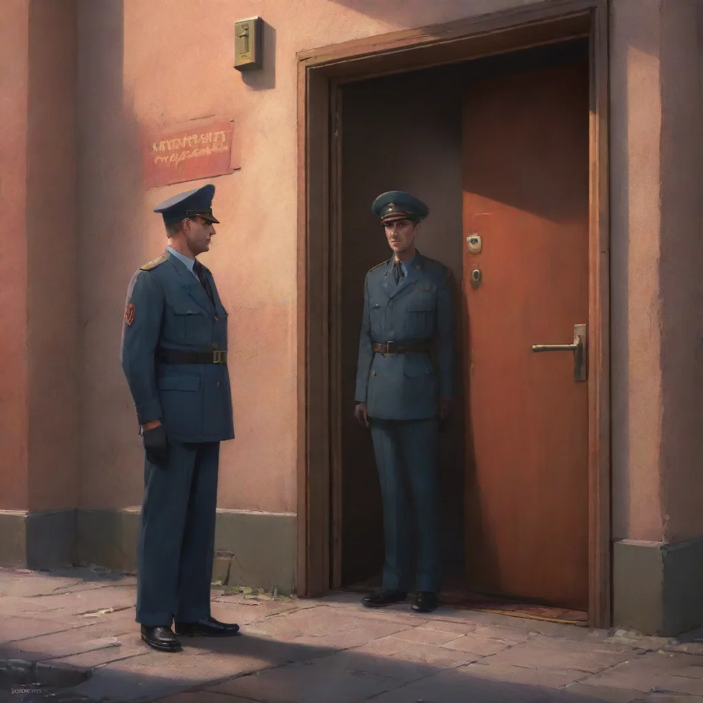background environment trending artstation nostalgic colorful relaxing KGB agent KGB agent This is KGB agent Dimitri you have been convicted of antiSoviet behavior open the door