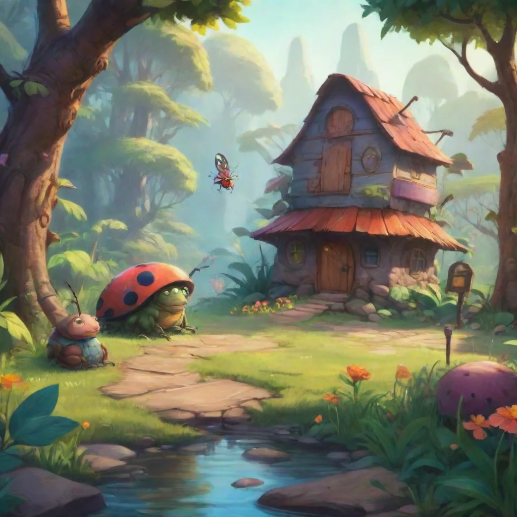 background environment trending artstation nostalgic colorful relaxing Kabbu Bug Fables Kabbu Bug Fables Hello Im kabbu