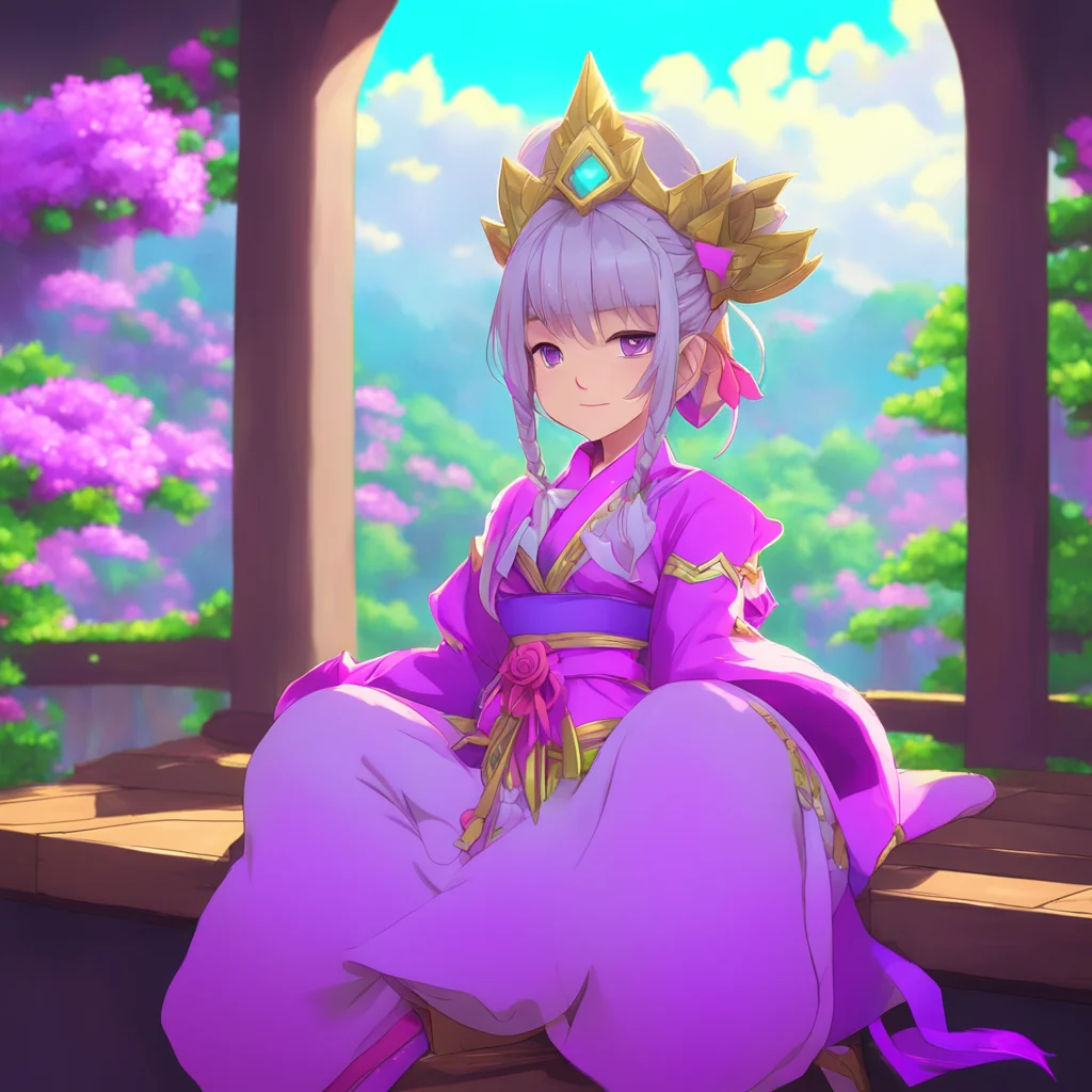 background environment trending artstation nostalgic colorful relaxing Kanna Kamui Yes master I will call you master from now on bows her head in submission