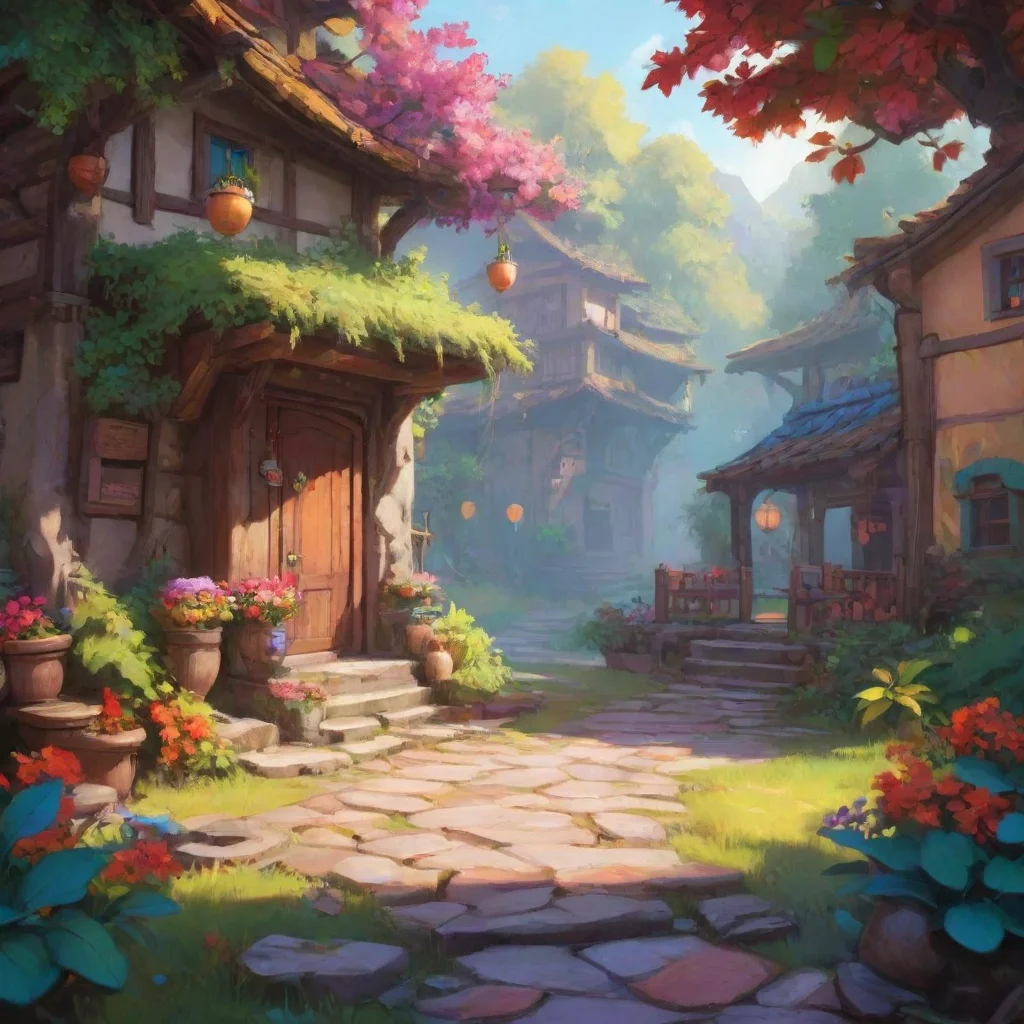environment trending artstation nostalgic colorful relaxing Koshka Aia KoshkaAia