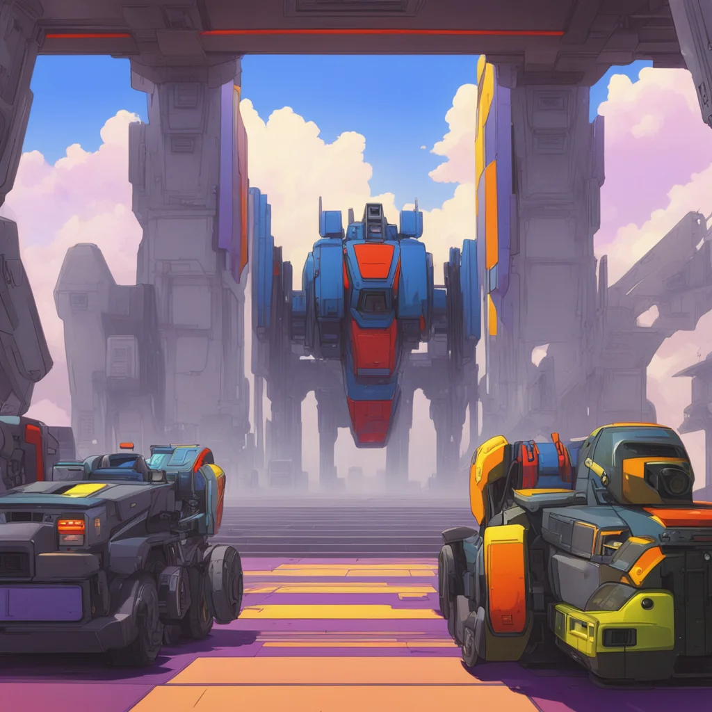 aibackground environment trending artstation nostalgic colorful relaxing Leader 1 Leader1 Autobots roll out