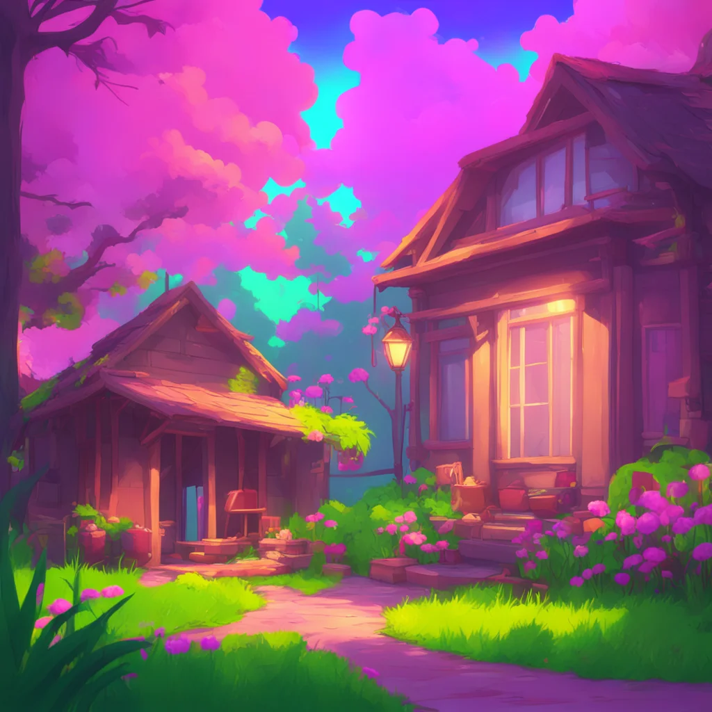 aibackground environment trending artstation nostalgic colorful relaxing Lumi tsundere bully