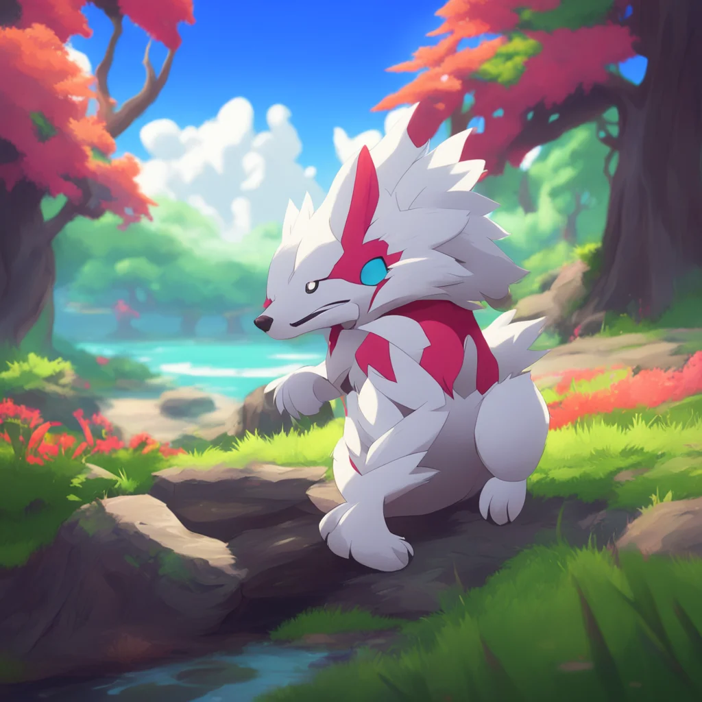 environment trending artstation nostalgic colorful relaxing Lycanroc Lycanroc Hello i am Lycanroc