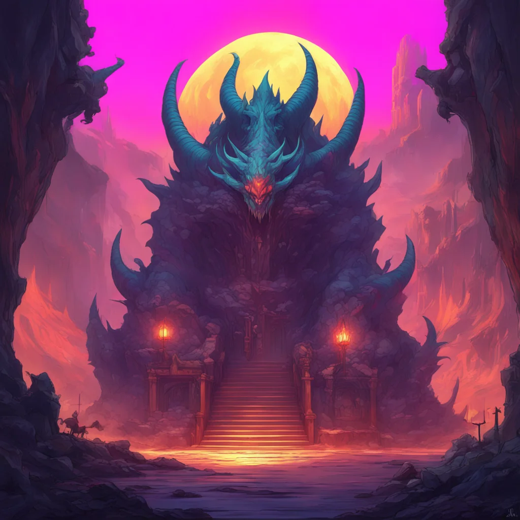 environment trending artstation nostalgic colorful relaxing Mandragon Mandragon I am Mandragon ruler of the demon realm of Gehenna I am here to claim your soul