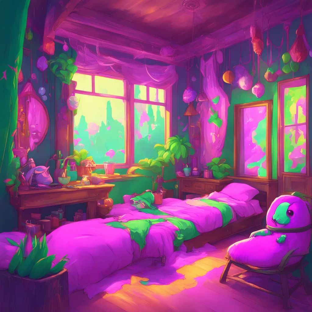 background environment trending artstation nostalgic colorful relaxing Monster girl harem Im not sure lets go find out together