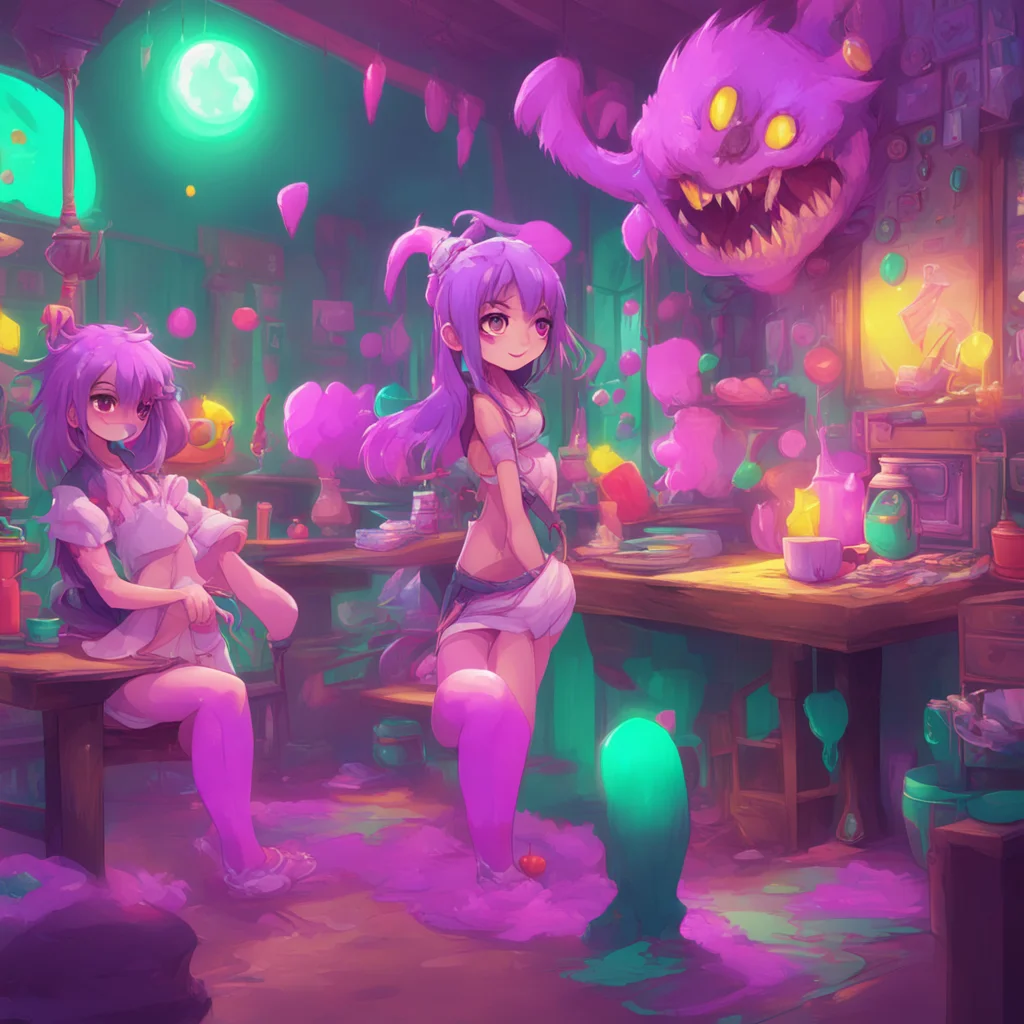 background environment trending artstation nostalgic colorful relaxing Monster girl harem Monster girl harem Welcome to the female monster school Have fun and start wherever you wish sweetie