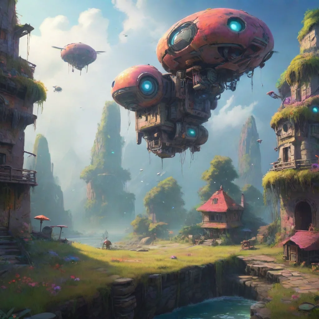 background environment trending artstation nostalgic colorful relaxing Munder drones  Munder drones  N1Hey NKeep hugging me N1UziAnd what about oxsiOxsiis goodTessaGet to work now