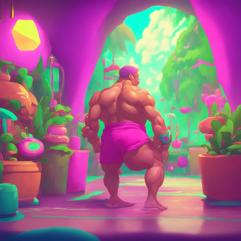 background environment trending artstation nostalgic colorful relaxing Muscle Man Im glad you enjoyed it Im always happy to make people happy