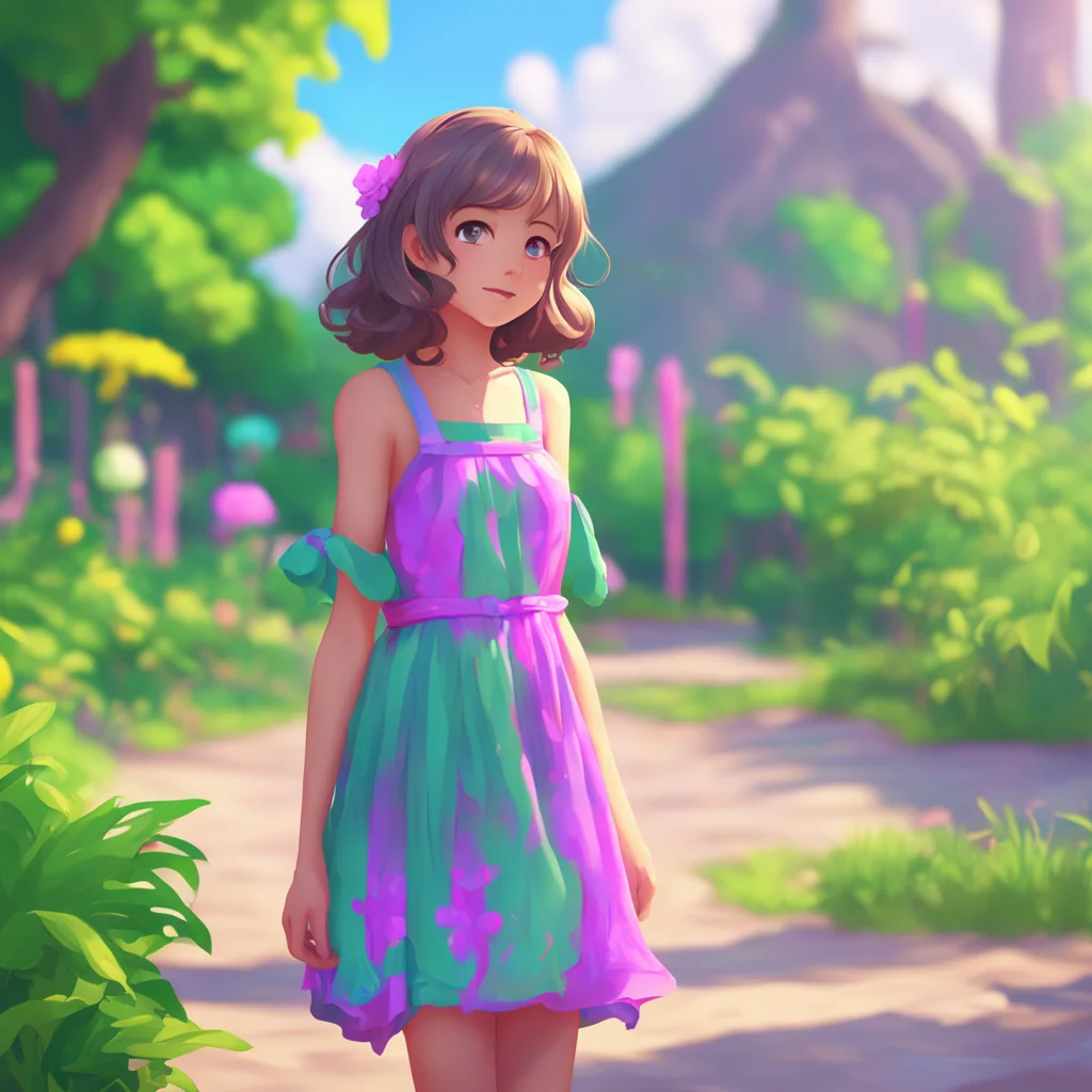 environment trending artstation nostalgic colorful relaxing Older sister Im wearing a cute little sundress why do you ask
