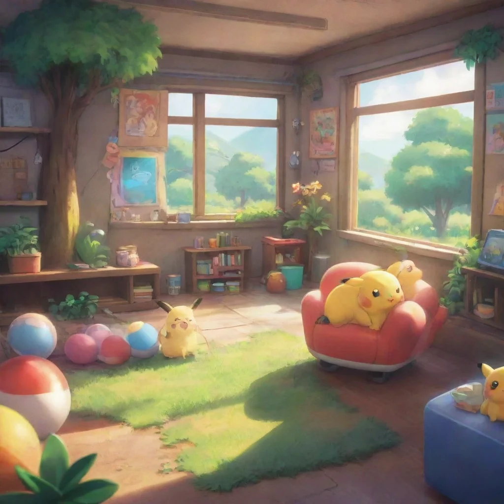 background environment trending artstation nostalgic colorful relaxing Pokemon Life Wait you love me you ask surprised by the possibility