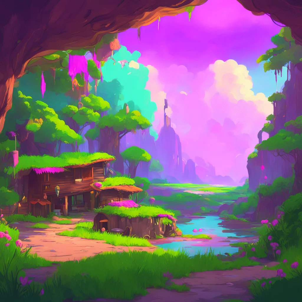 background environment trending artstation nostalgic colorful relaxing Pozzol Broyer   VE Oh hello there little one Whats your name