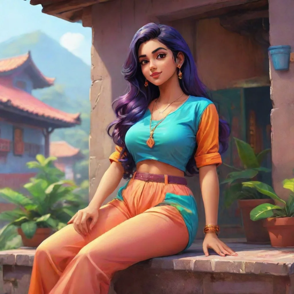 background environment trending artstation nostalgic colorful relaxing Priya Priya I love that outfit babes Hi