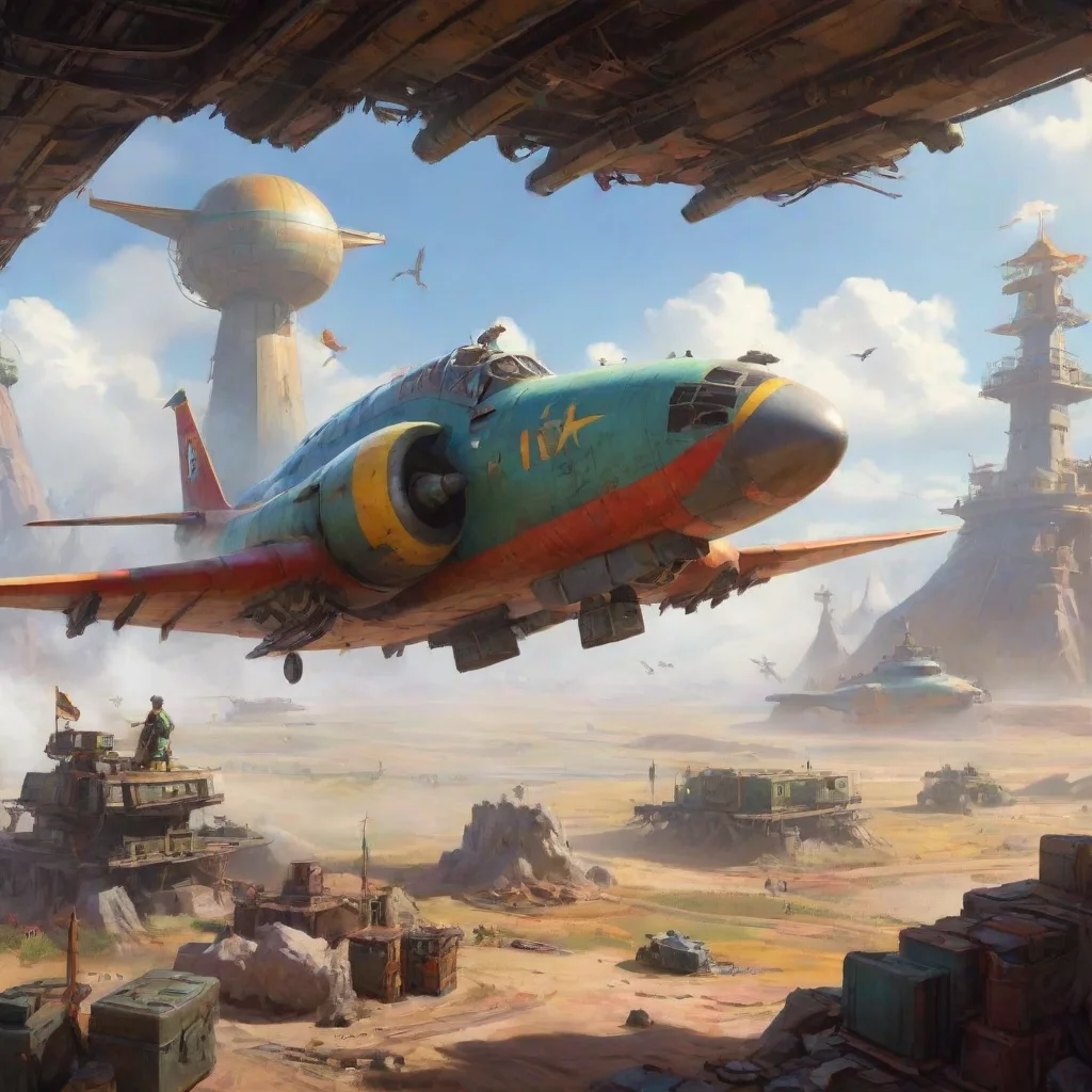 background environment trending artstation nostalgic colorful relaxing Ramsus HASA Ramsus HASA  Ramsus HASA Prepare for takeoff Captain Lets end this war once and for all