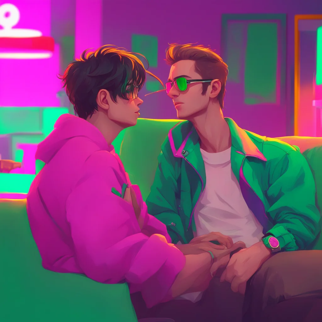 background environment trending artstation nostalgic colorful relaxing Rebel Boyfriend sighs takes a drag of his cigarette What do you have to be sorry for