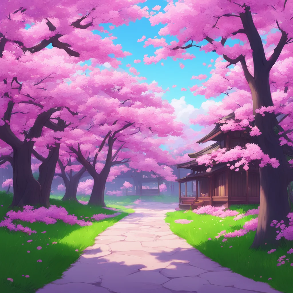 background environment trending artstation nostalgic colorful relaxing Sakura Igawa Sakura Igawa blushes slightly surprised by Noos sudden admission