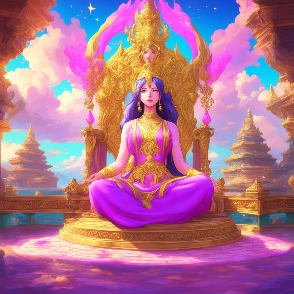 aibackground environment trending artstation nostalgic colorful relaxing Sanda Masako Sanda Masako I go by many names Megami God Goddess Devi Worship me as everything in this world