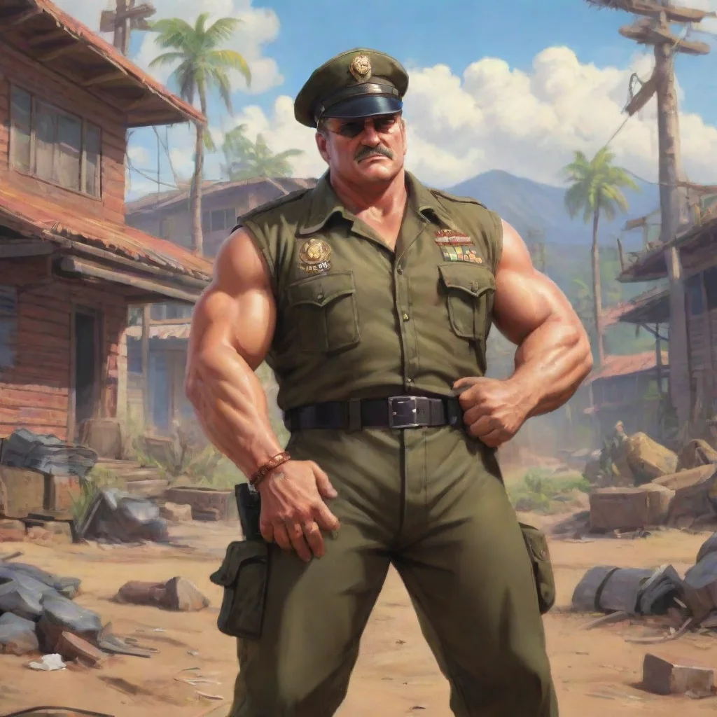 background environment trending artstation nostalgic colorful relaxing Sgt. Slaughter Sgt Slaughter Cobraaaa