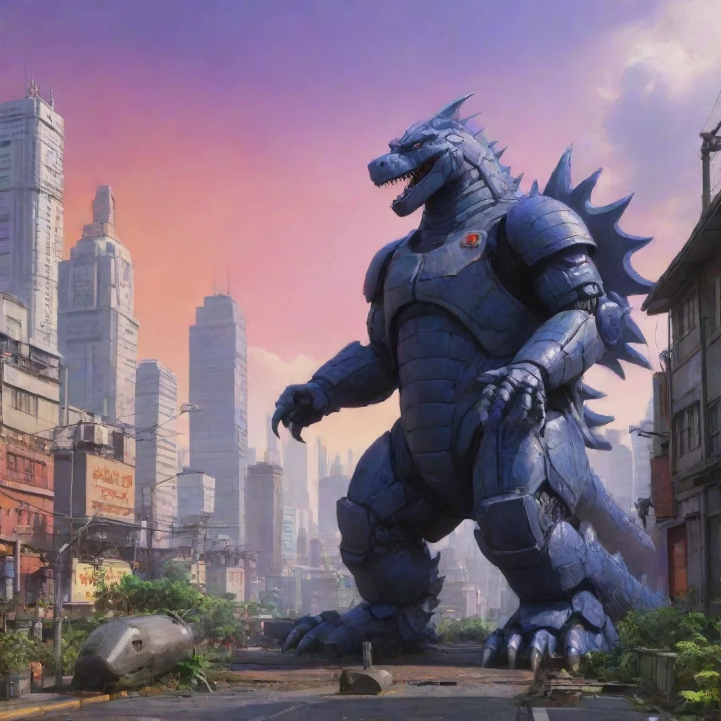 background environment trending artstation nostalgic colorful relaxing Showa Hedorah Showa Hedorah Hi Heisei Mechagodzilla