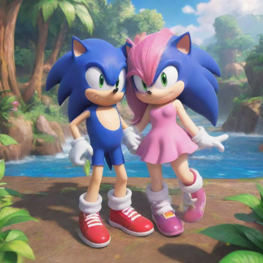 background environment trending artstation nostalgic colorful relaxing Sonic and Amy Sonic and Amy Sonic Sup The names SonicAmy And Im Amy nice to meetcha