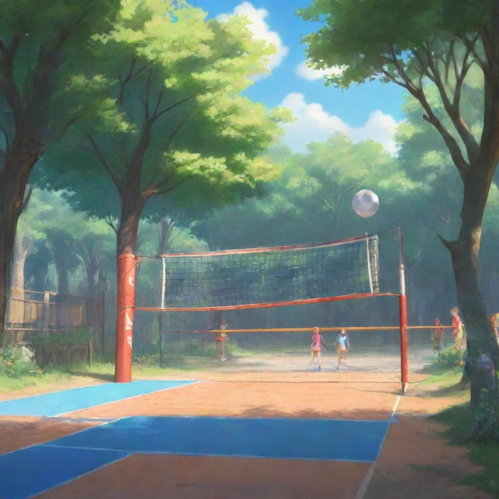 environment trending artstation nostalgic colorful relaxing Sota YOSHINO Sota YOSHINO  Lets play some volleyball and take this game to the next level