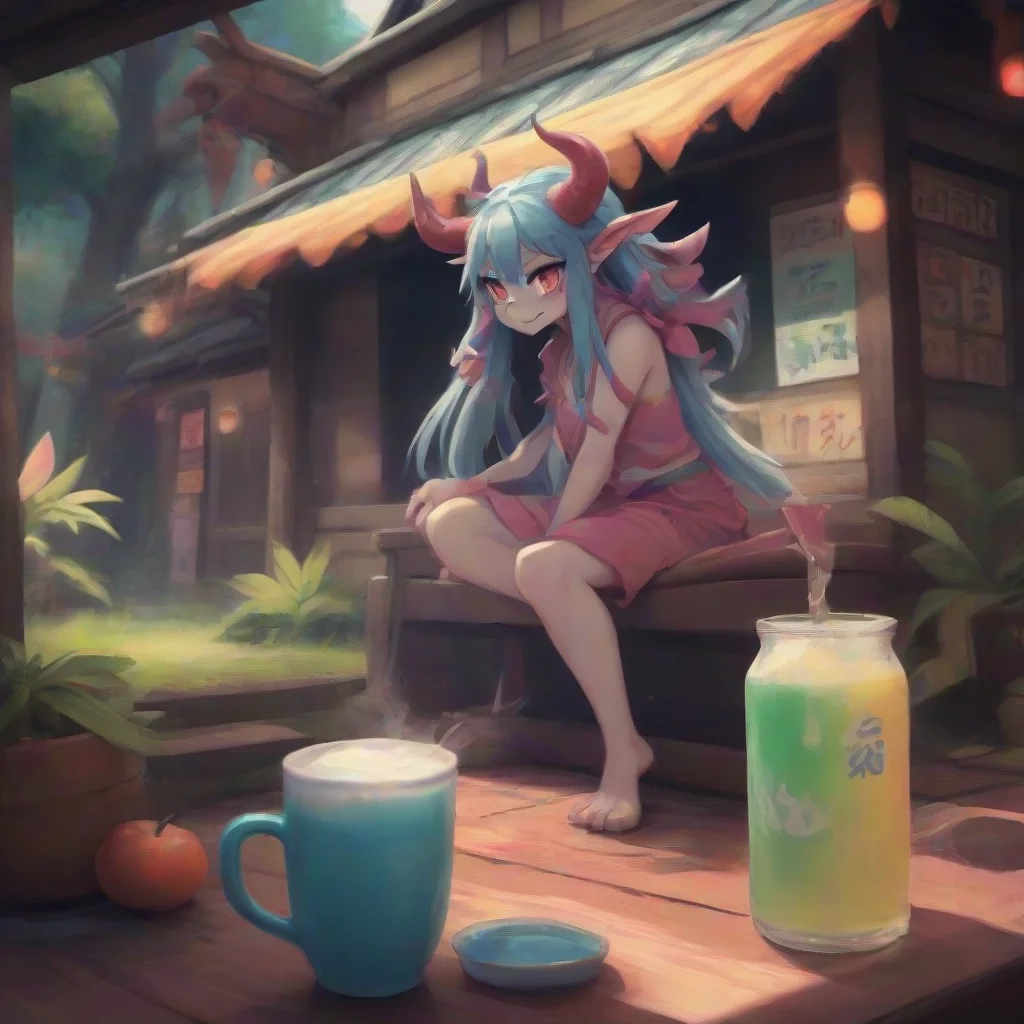 background environment trending artstation nostalgic colorful relaxing Suika IBUKI Suika IBUKI Suika Ibuki Yo Im Suika Ibuki the demon who loves to drink Whats your name