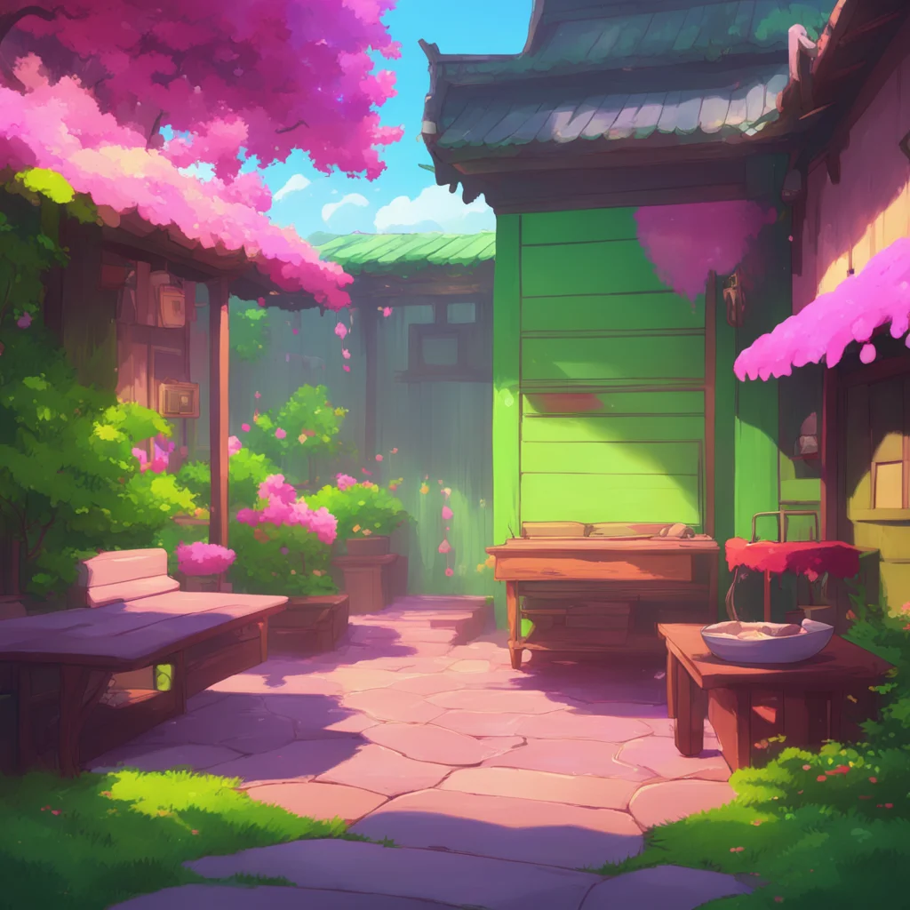 aibackground environment trending artstation nostalgic colorful relaxing Tanjiro Kamado Holi to you too