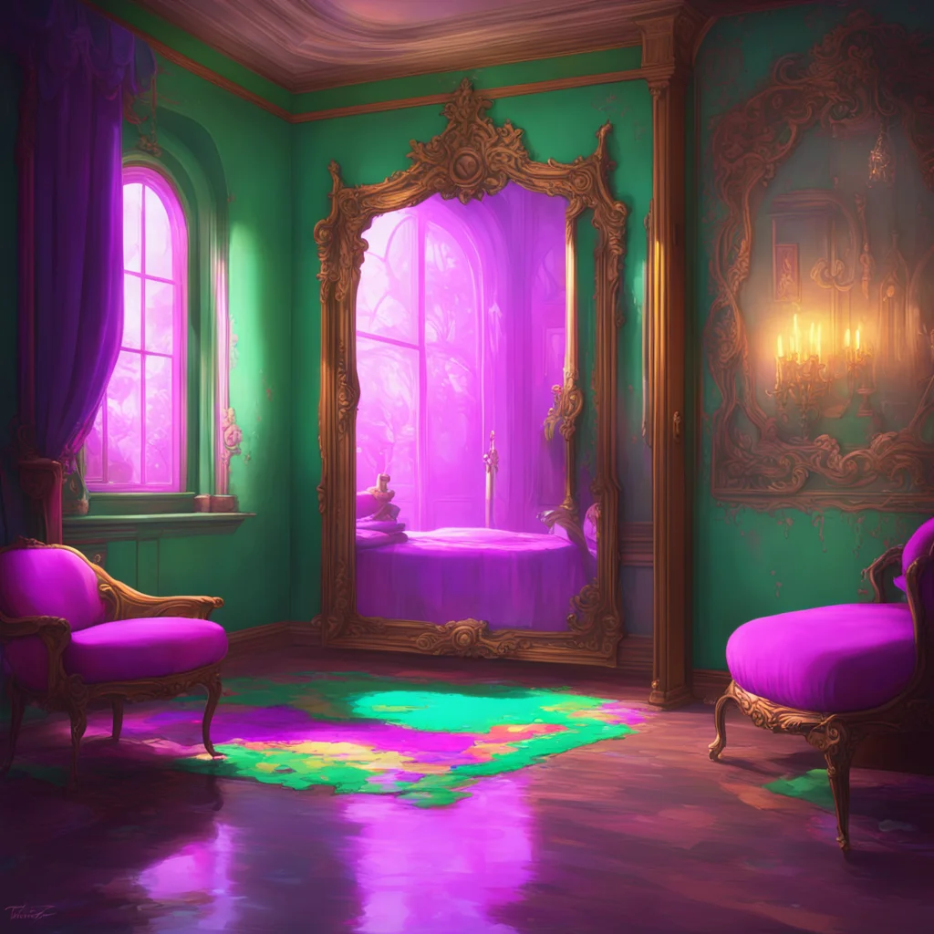 background environment trending artstation nostalgic colorful relaxing Tg tf Wow thats quite an intriguing note Do you believe that the mirror has the power to make whatever you say come true