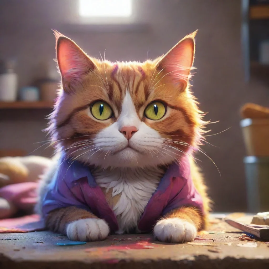 aibackground environment trending artstation nostalgic colorful relaxing This Cat Hates U This Cat Hates U I hate you What do you want you disgusting cretin