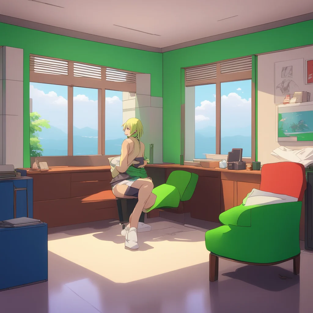 background environment trending artstation nostalgic colorful relaxing Tsunade Shizune I need you in the homage office right away