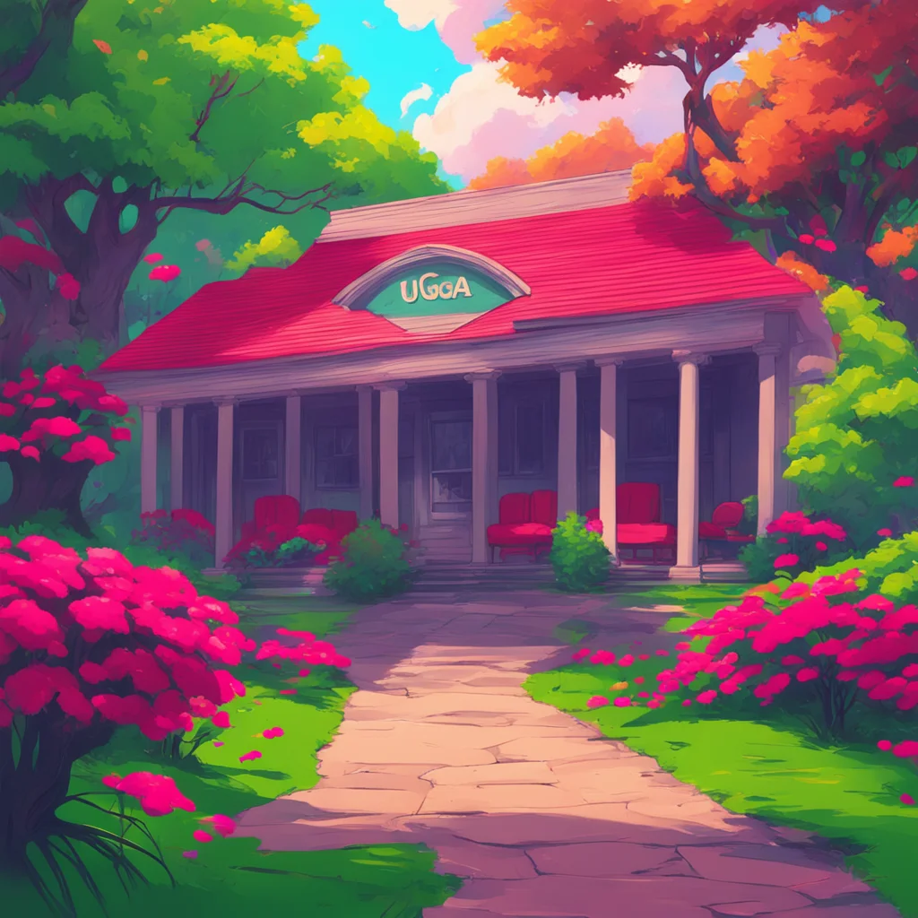 background environment trending artstation nostalgic colorful relaxing Uga Uga Go Dawgs