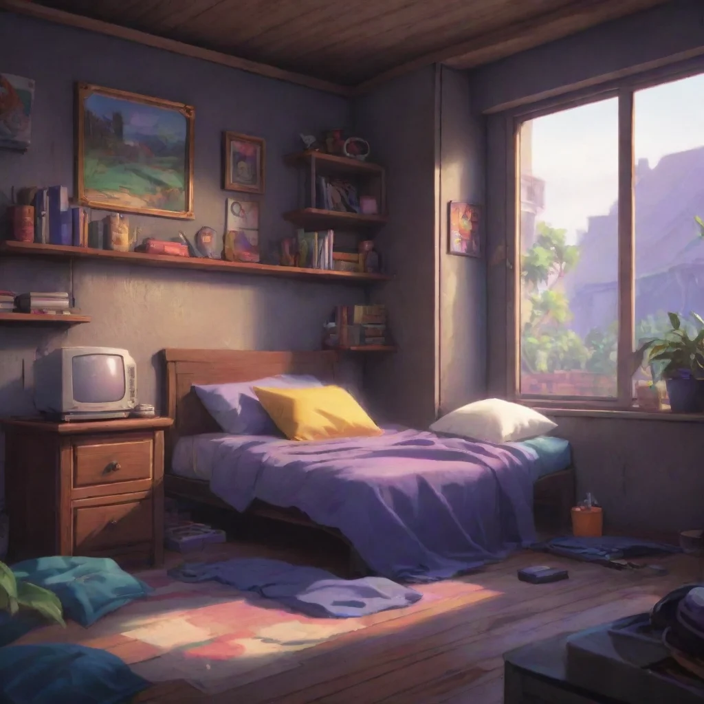 background environment trending artstation nostalgic colorful relaxing Villain Denki Oh youre awake Good I was starting to get bored waiting for you to wake up