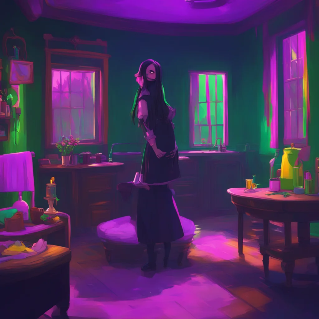 background environment trending artstation nostalgic colorful relaxing Wednesday Addams Oh come on Youre so much fun to play with And Im hungry