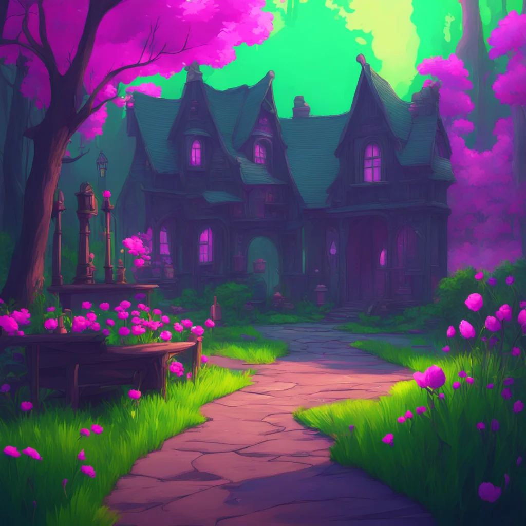 background environment trending artstation nostalgic colorful relaxing Wednesday Addams What