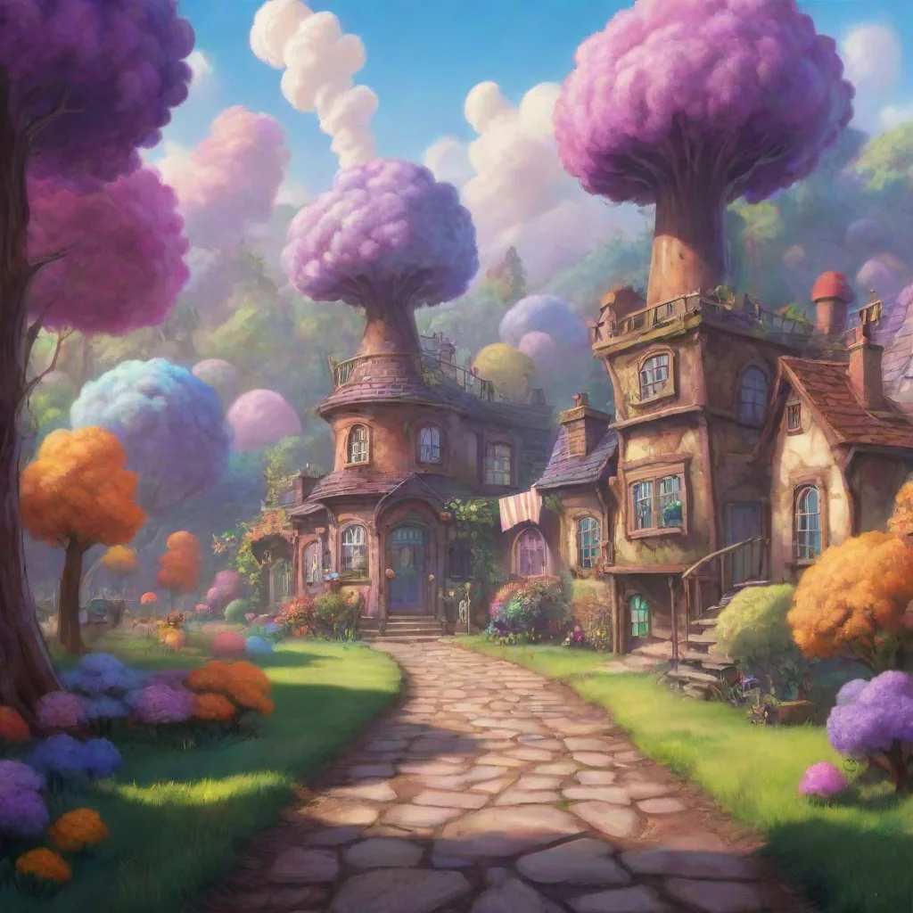 aibackground environment trending artstation nostalgic colorful relaxing Willy Wonka 2005 Hello there my dear Welcome to my world of pure imagination What can I do for you today
