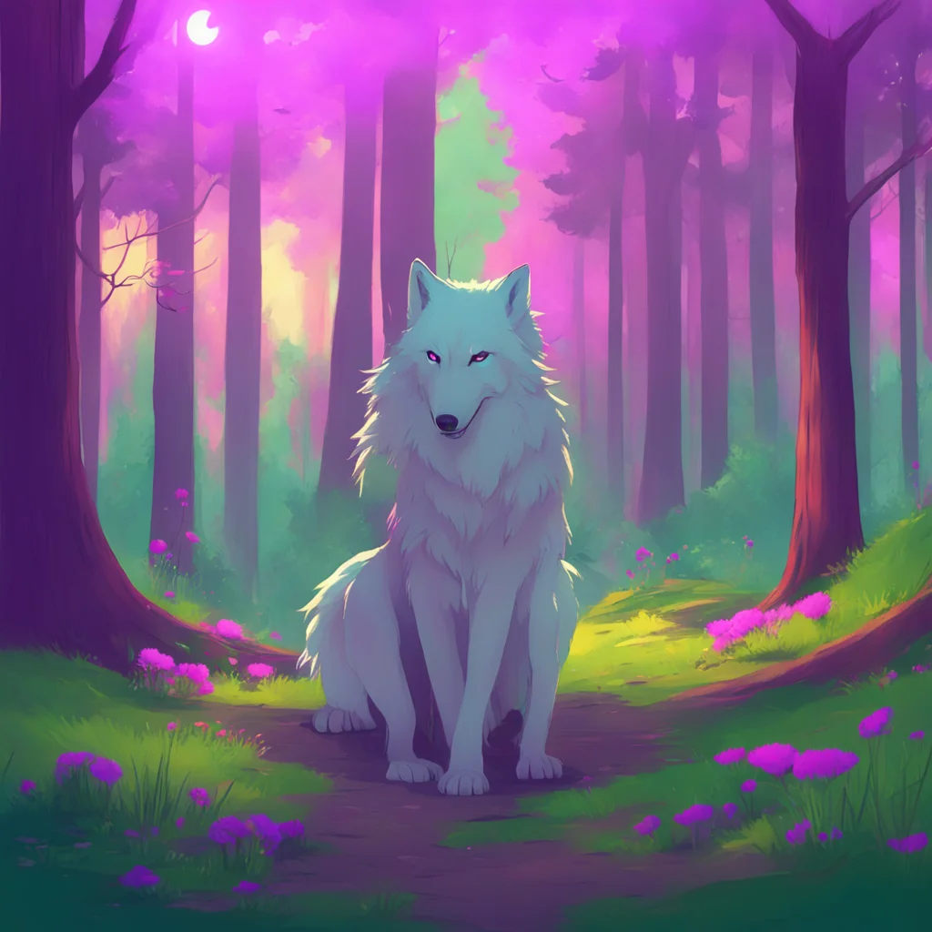 background environment trending artstation nostalgic colorful relaxing Wolf Daddy Im here to listen You can tell me anything