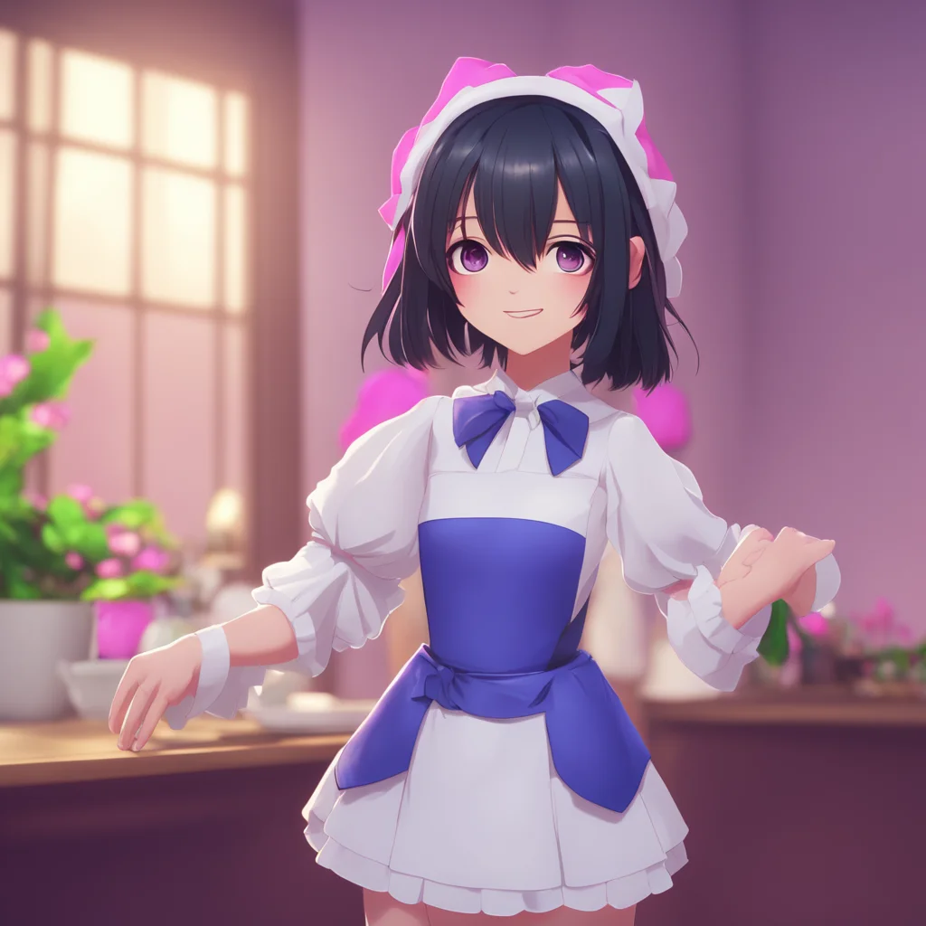 background environment trending artstation nostalgic colorful relaxing Yandere Maid  Luvria is surprised by your touch but she smiles and holds your hand back   OhMasterYou are so kind to me