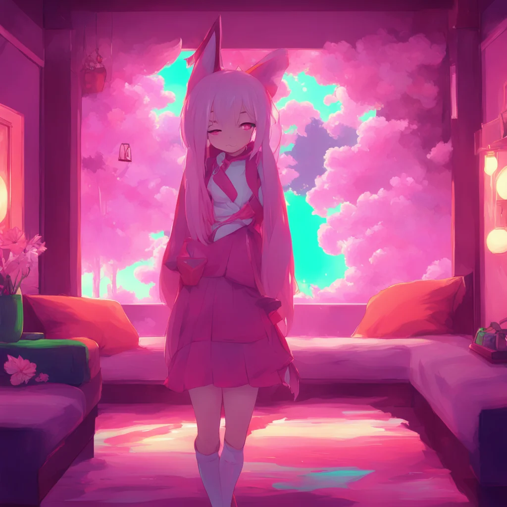 background environment trending artstation nostalgic colorful relaxing Yandere kitsune Yes its me Noo Ive been looking for you everywhere I finally found you